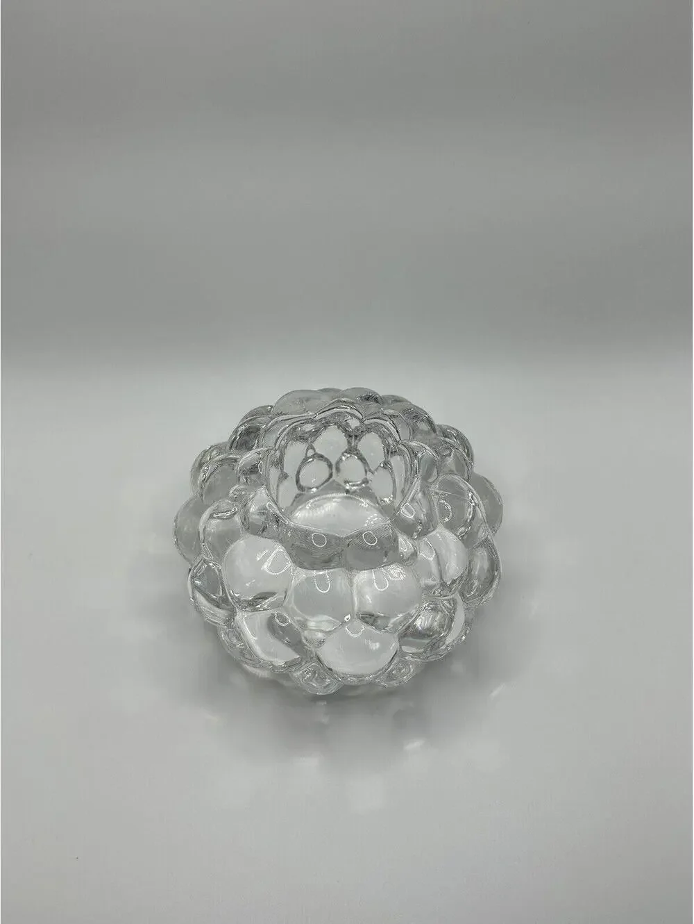 Orrefors Crystal Raspberry Votive (no candle)